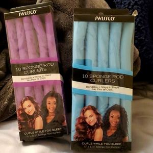 Hair curling rods